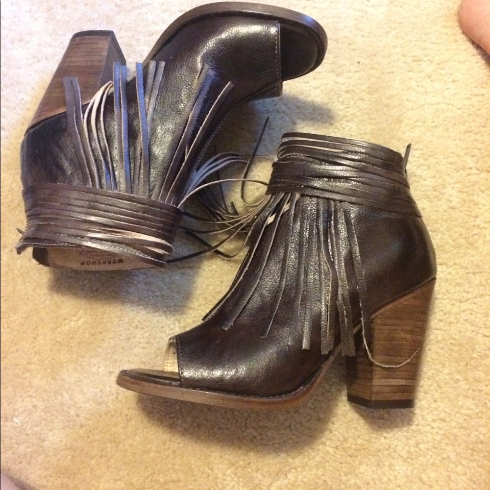 BedStu Olivia Open Toe Heel
